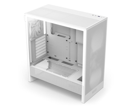 Obudowa NZXT Obudowa H5 FLOW RGB Midi Tower z oknem (2024) Biała CC-H52FW-R1